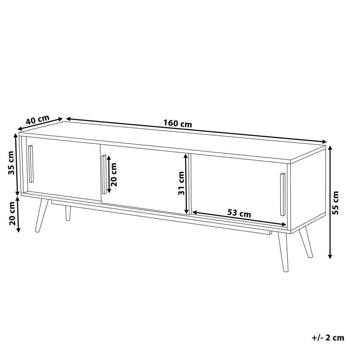 Norden Home Levesque TV Stand for TVs up to 70" Wayfair.co.uk